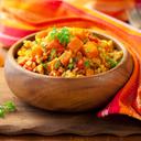 Renkli Sebzeli Bulgur Pilavı