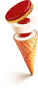 Cornetto Disc Cheesecake