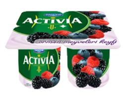 Danone Activia Orman Meyveleri Kaç Kalori?