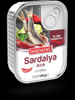 Dardanel Acılı Sardalya Kaç Kalori?