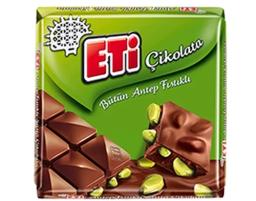 Eti Antep Fıstıklı Sütlü Çikolata Kaç Kalori?