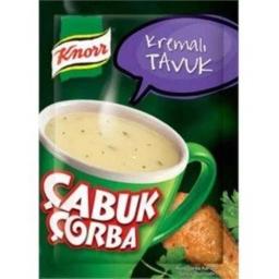 Knorr Çabuk Çorba Kremalı Tavuk Kaç Kalori?