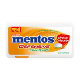 Mentos Defensive Çinko + C Vitamini Kaç Kalori?
