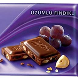Milka Üzümlü Fındıklı Kaç Kalori?