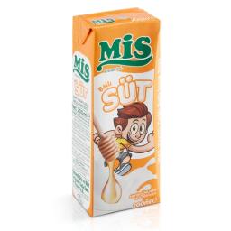 Mis Ballı Süt 200 ml Kaç Kalori?
