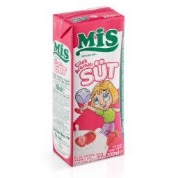 Mis Çilekli Süt 200 ml Kaç Kalori?