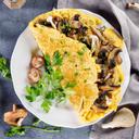 Mantarlı Sütlü Omlet