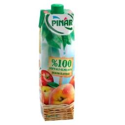 Pınar %100 Şeftali-Elma Suyu Kaç Kalori?