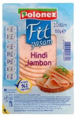 Polonez Fit Yaşam Hindi Jambon Kaç Kalori?