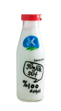 Sek Cam Şişe Günlük Süt Kaç Kalori?