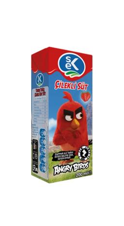 Sek Uzun Ömürlü Çilekli Süt Kaç Kalori?