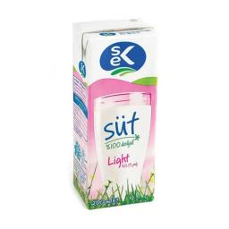 Sek Uzun Ömürlü Light Süt Kaç Kalori?