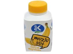 Sek Yarım Yağlı Muz Aromalı Süt Kaç Kalori?