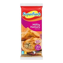 Superfresh Milföy Hamuru Kaç Kalori?