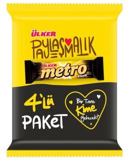 Ülker Metro 4'lü 144 g Kaç Kalori?