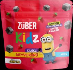 Züber Kidz Çilekli Meyve Küpü Kaç Kalori?
