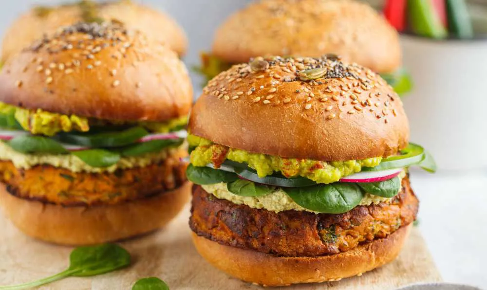 vejetaryen hamburger