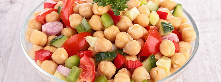 Baklagillerden Gelen Sağlık: Nohut Salatası 