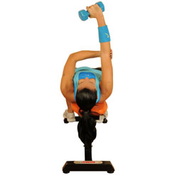 Lying Dumbbell Extensions