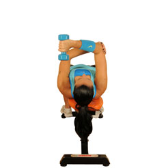 Lying Dumbbell Extensions