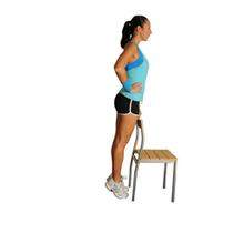 Calf Raises With Chair