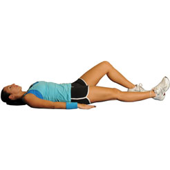 Lying Single- Leg Raises