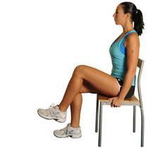 Seated Leg Extensions