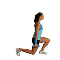 Forward Lunges With Dumbbells
