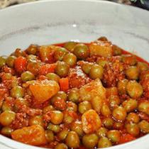 Kıymalı Bezelye Tarifi