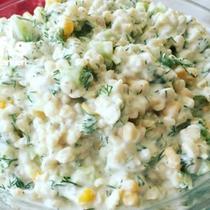 Yoğurtlu Buğday Salatası Tarifi