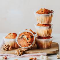 Ispanaklı Muzlu Mini Muffin