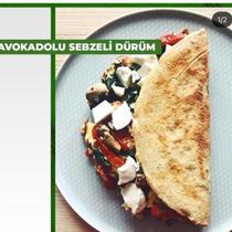 Avokadolu Sebzeli Dürüm Tarifi