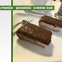 Glutensiz Şekersiz Cheese Kek