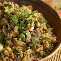 Mantarlı Bulgur Pilavı Tarifi