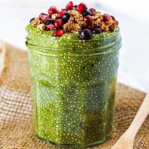 Matcha Chia Puding Tarifi