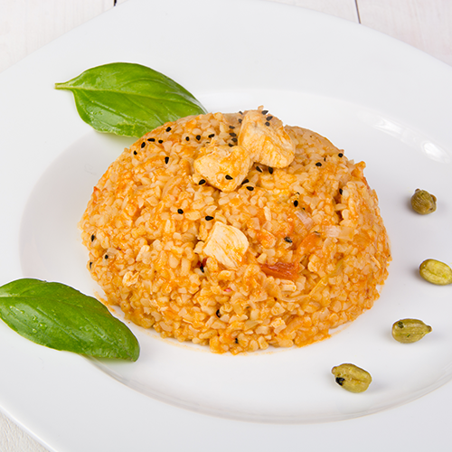 Nohutlu Bulgur Pilavı