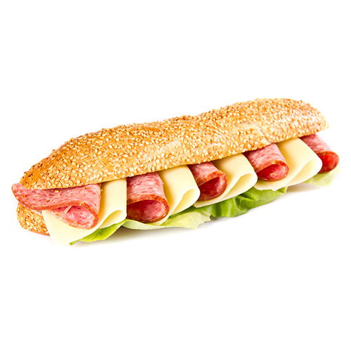Salamlı-Kaşarlı Sandviç