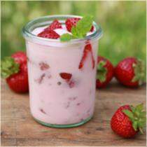 Kurutulmuş Ve Taze Çilekli Probiyotik Puding Tarifi
