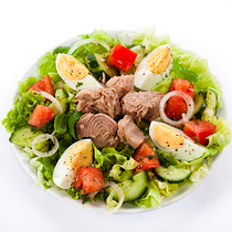 Ton Balıklı Yeşil Salata Tarifi