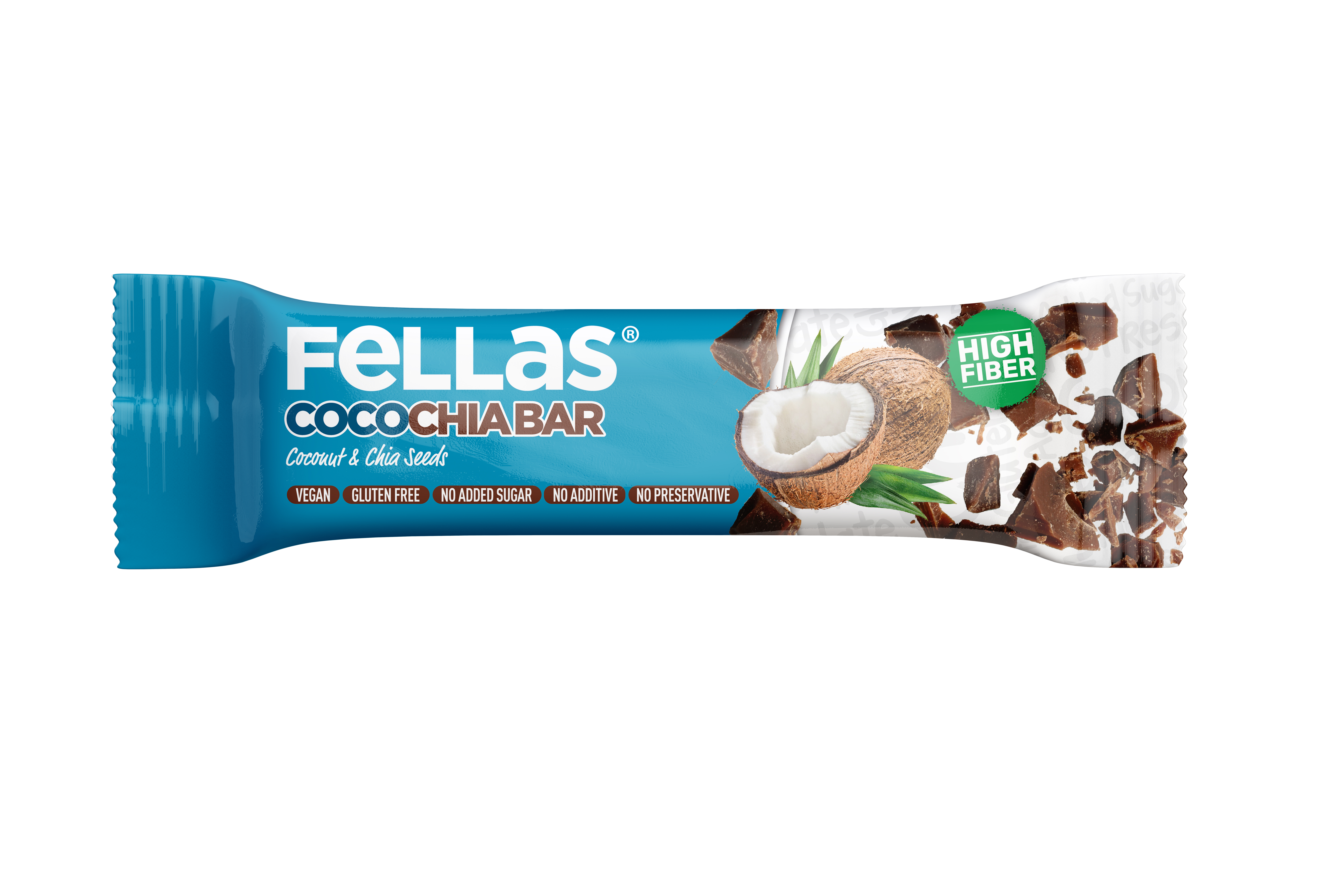 Fellas Meyve Bar-Chia&Hindistan Cevizi