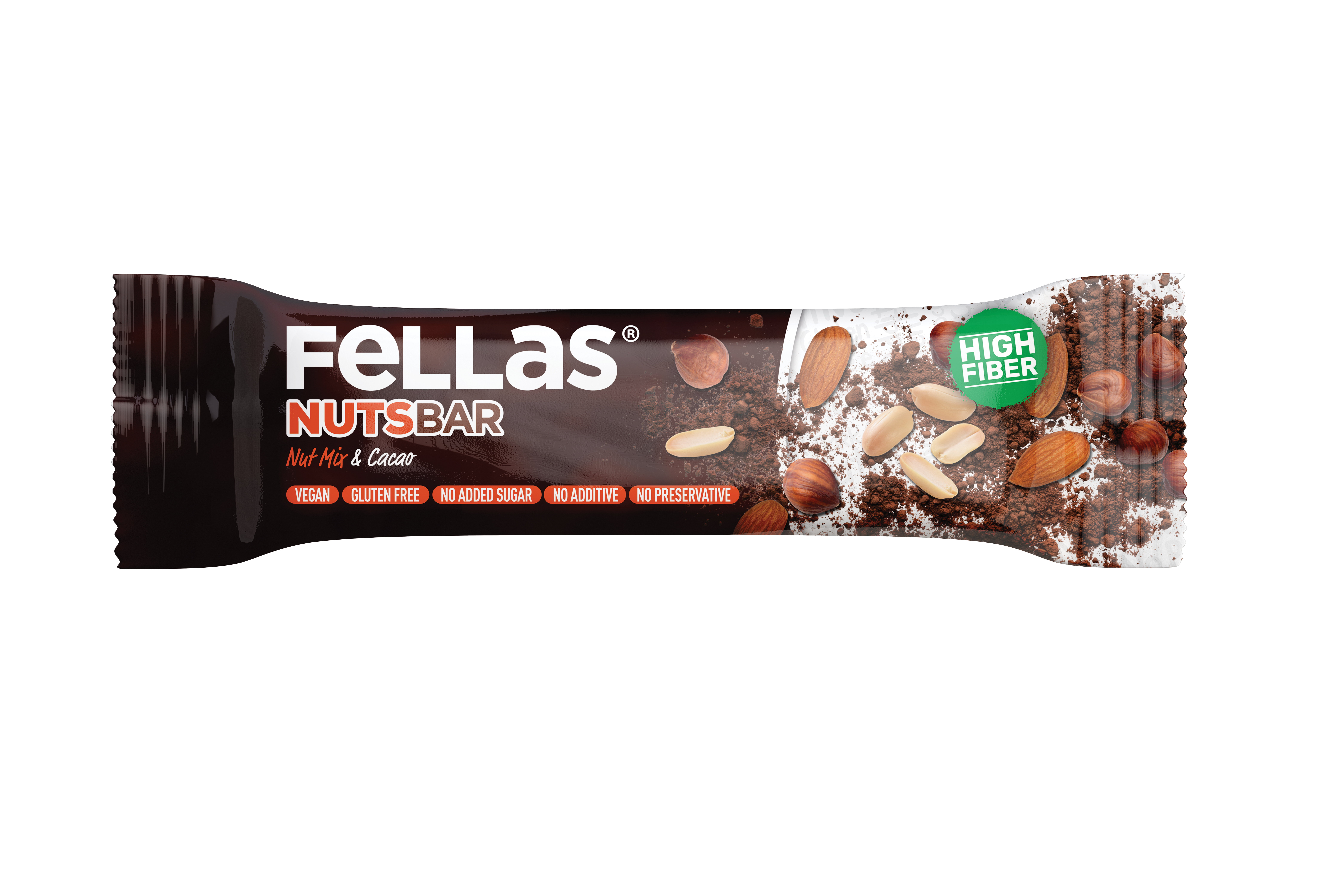 Fellas NutsBar - Karışık Kuruyemiş & Kakao
