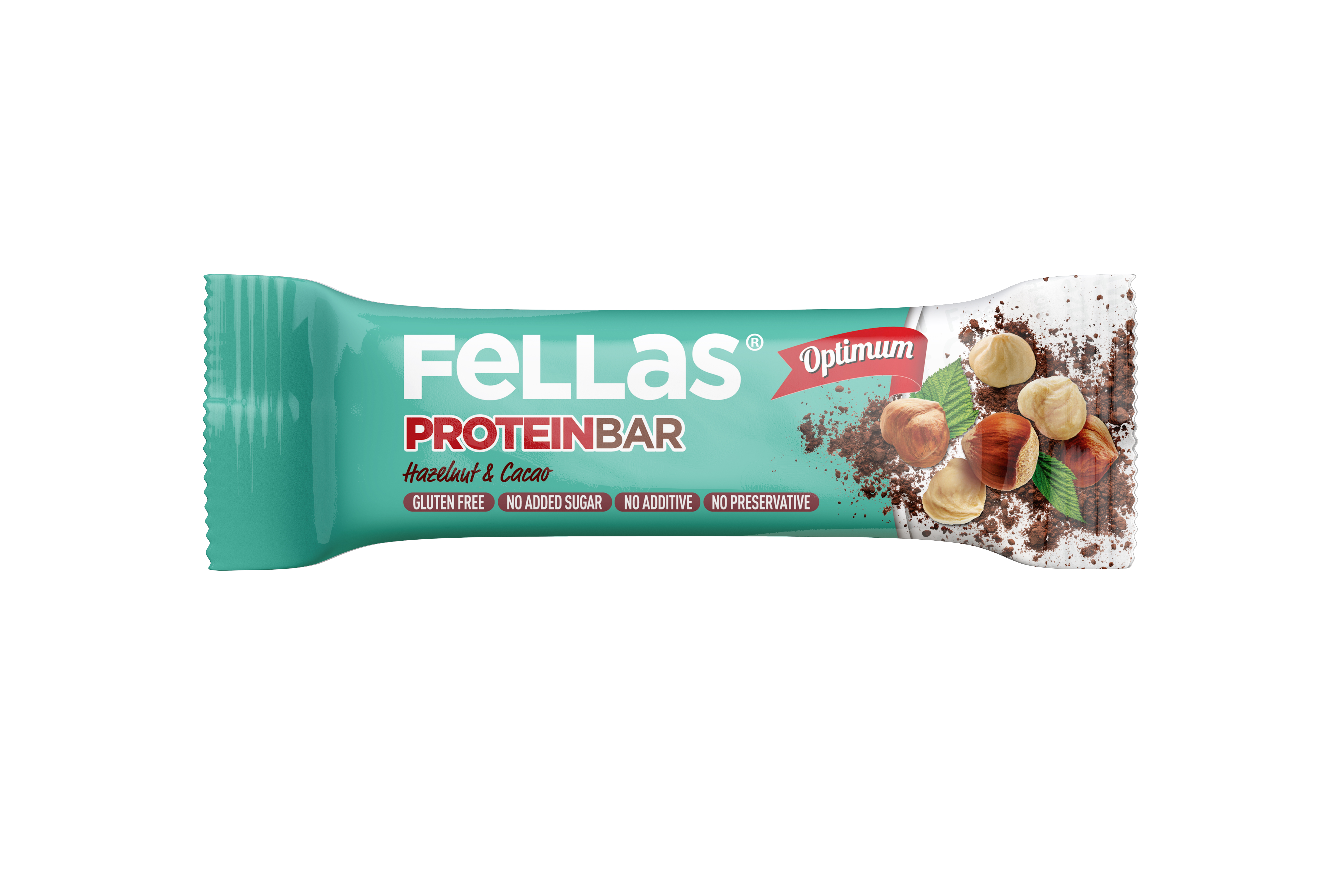 Fellas Optimum Protein Bar - Fındık & Kakao