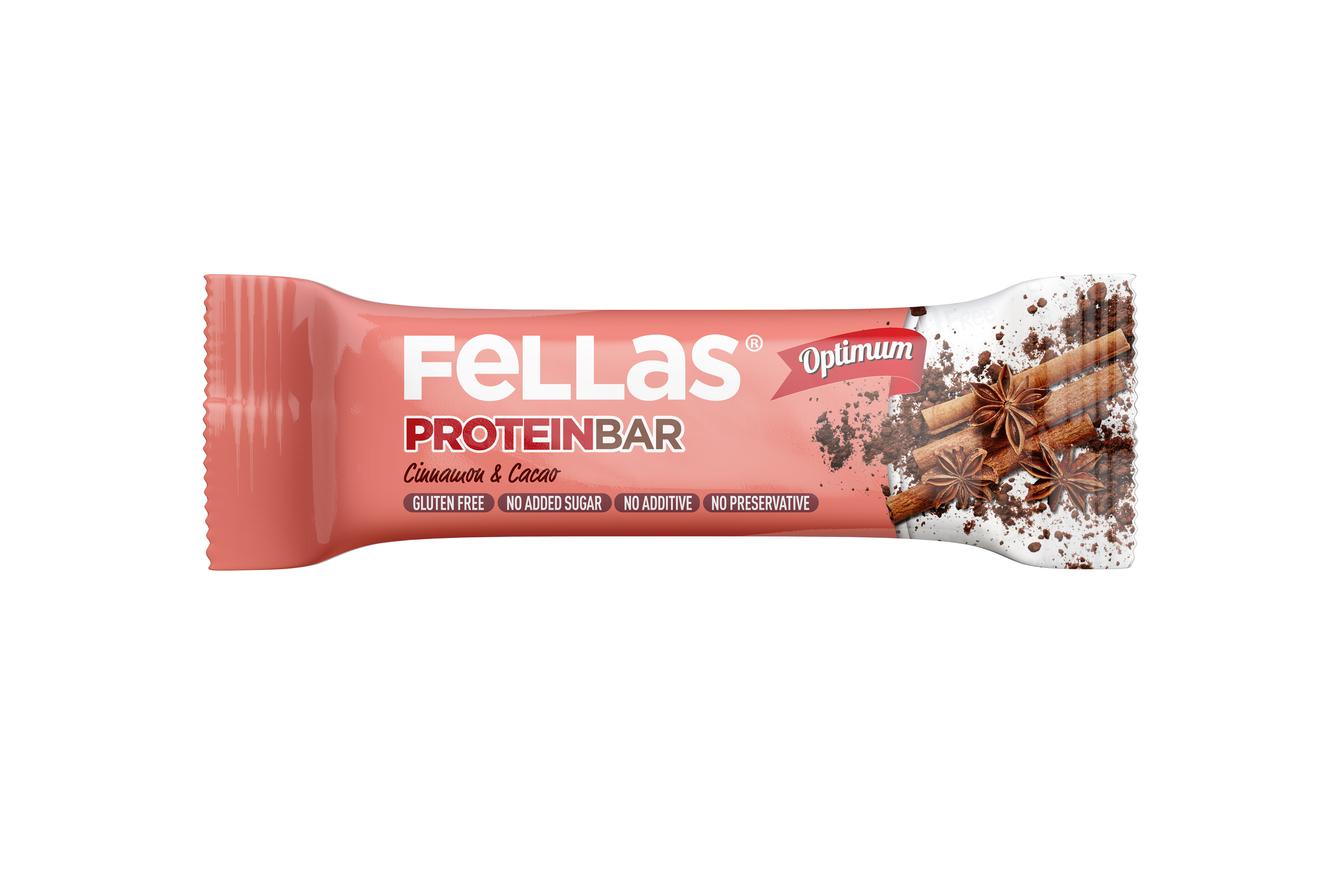 Fellas Optimum Protein Bar - Tarçın & Kakao