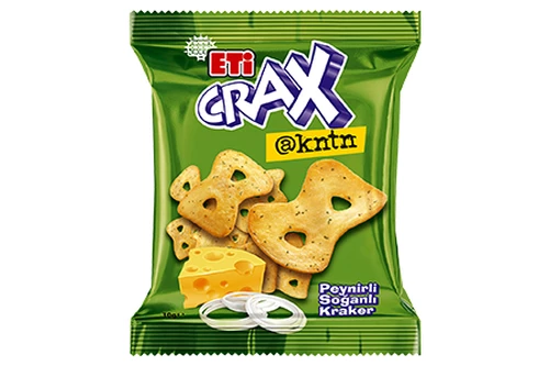Crax @kntn Peynirli Soğanlı Kraker