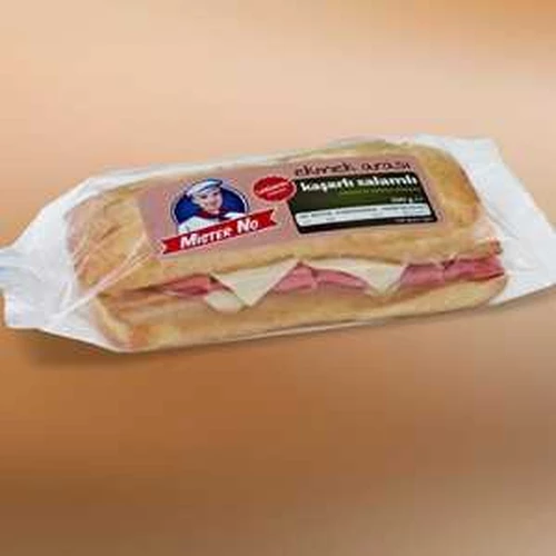 Dardanel Mister No Salamlı Kaşarlı Ekmek Arası Sandviç