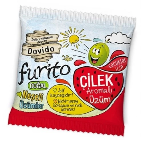 Dovido Furito Çilek Aromalı Üzüm