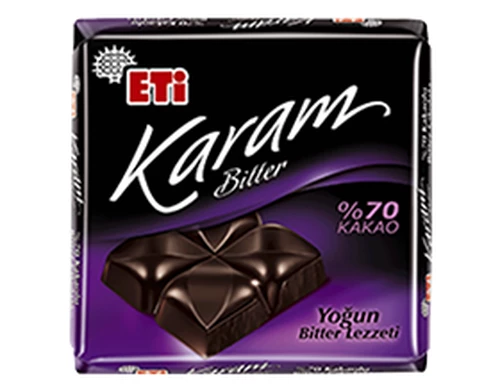 Eti Karam %70 Kakaolu Bitter Çikolata