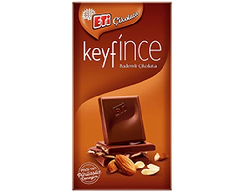 Eti Keyf'ince File Bademli Bol Sütlü Çikolata