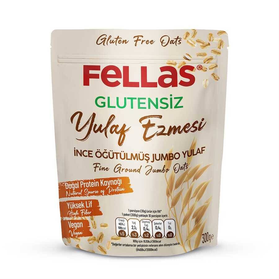 Fellas Glutensiz Yulaf Ezmesi