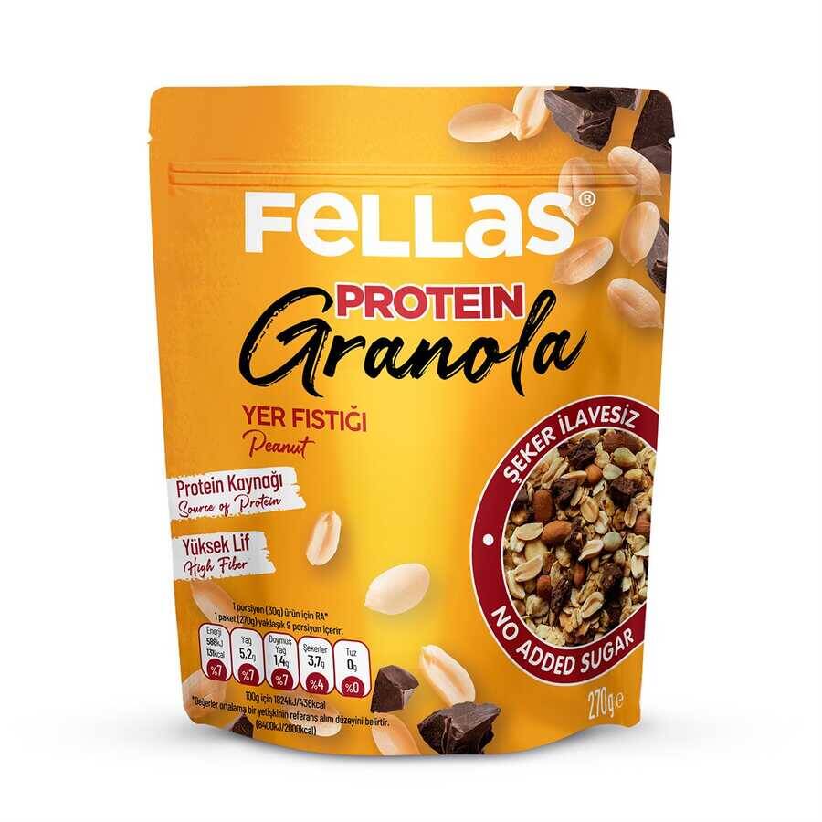 Fellas Protein Granola-Yer Fıstığı